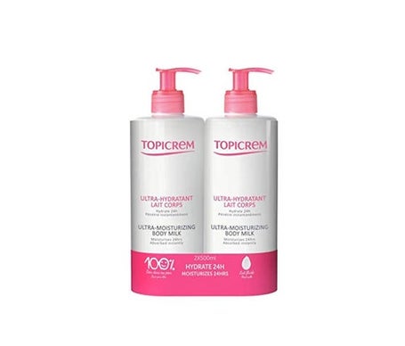 Topicrem Ultra Hrdratante Locion Corporal Duo 2x500ml