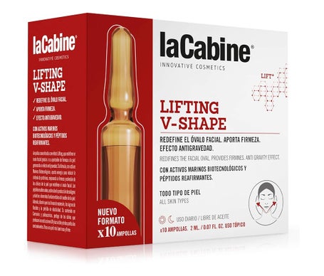 La Cabine Vshape Ampoules de levage 10x2ml