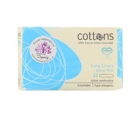 Cottons extra long salvaslip 32uds 32uds