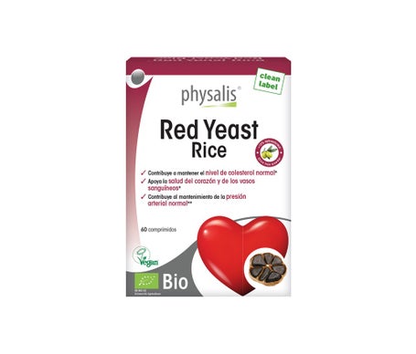 Physalis Levure Riz Rouge Bio 60caps