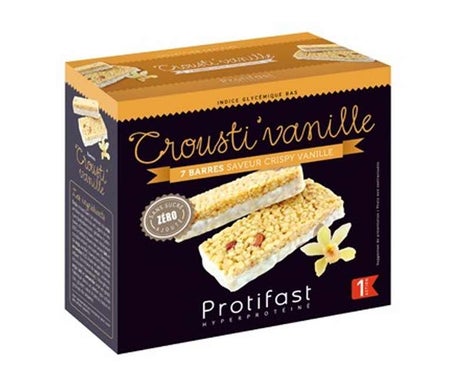 Protifast Barre Crousti' Vanille 7 barres