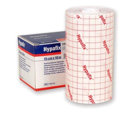 Hypafix gaze adhésive 15cmx10m 1ud