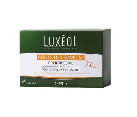 Luxéol Chute De Cheveux Progressive 90 Gélules