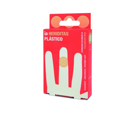 Interapothek Pansement plastique rond 2,5cm 24 pcs