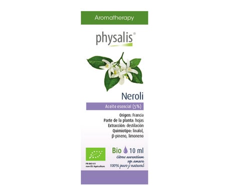 Physalis Huile essentielle de néroli Bio 10ml