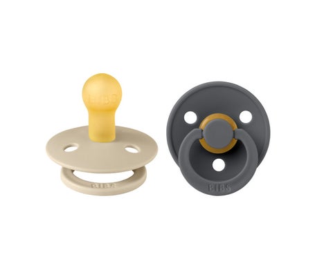 Bibs Sucettes Couleur Taille 1 Vanilla Iron 2uts