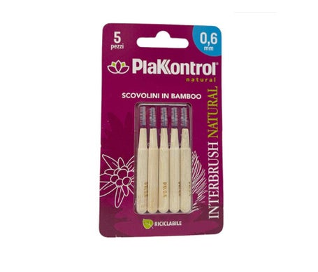 Plakkontrol Interbrush Brosse Interdentaire 0,6mm 5uts