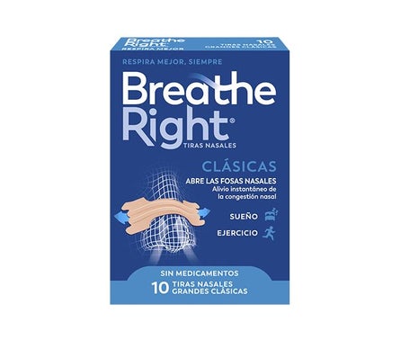 Breathe Right® Bandelettes nasales larges 10 pièces