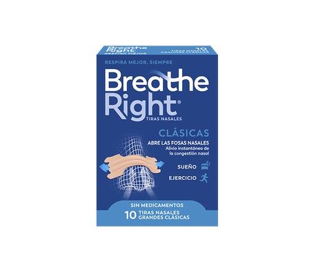 Breathe Right® Bandelettes nasales larges 10 pièces