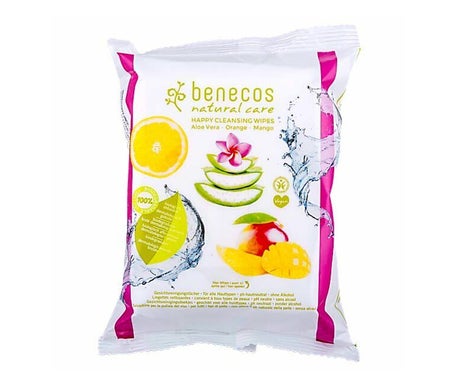 Benecos Happy Lingettes démaquillantes 25uds