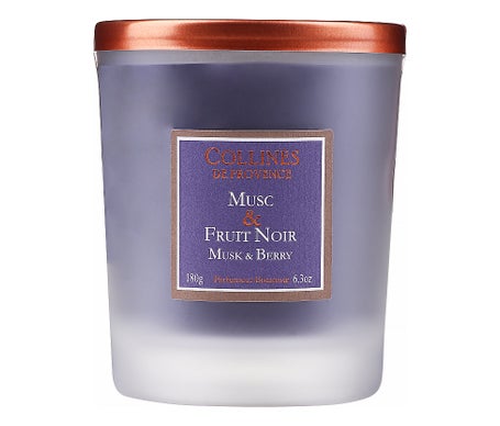 Collines de Provence Bougie Musk Berry 180g