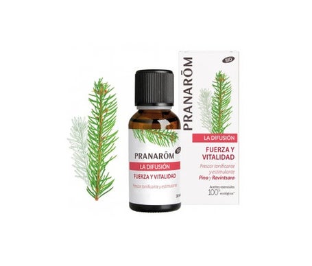 Pranarôm LES DIFFUSABLES Force et Vitalité Bio 30ml
