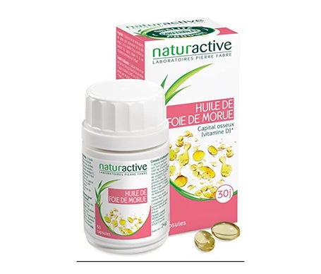 Naturactive Huile de Foie de Morue 60caps