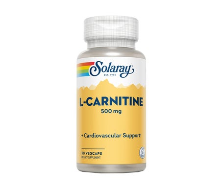 Solaray l-carnitine 500mg 30caps