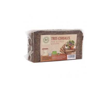 Solnatural Pain Allemand 3 Céréales Bio 500g