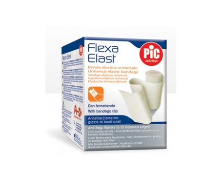 Pansement élastique blanc Cm7X4 5M avec découpeur à l'emporte-pièce