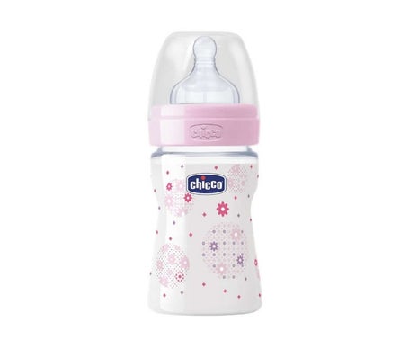 Chicco Biberon Wp Pink Pink 150 Silicone Silicone Normal Flow