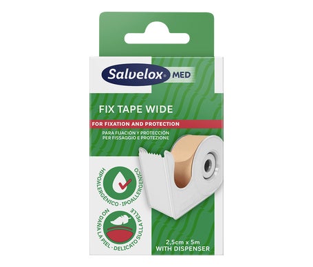 ,Salvelox Med Esparadrapo con Aplicador 2,,5cm x 5m,
