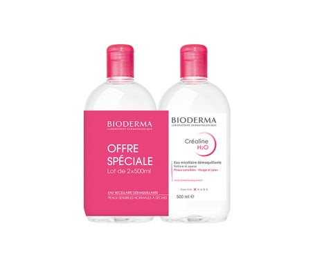 Bioderma Créaline H2O TS Eau Micellaire 2x500ml