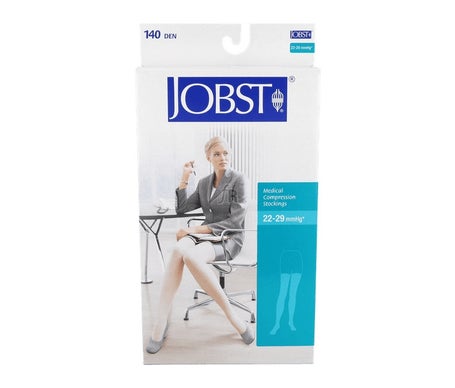 Jobst bas long (A-F) dentelle dentelle compression normale beige taille 3
