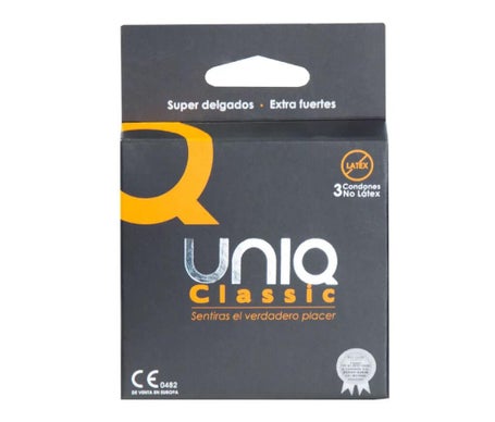 Uniq Classic Preservativos Sin Latex 3uds