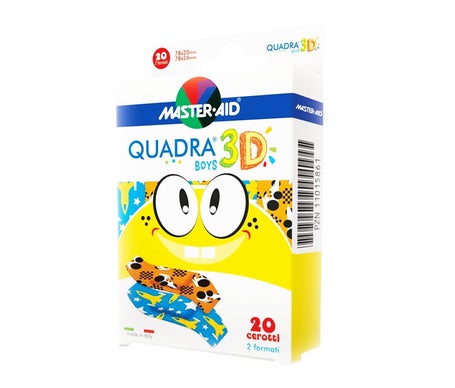 Master-Aid Quadra 3D Boys 20uts