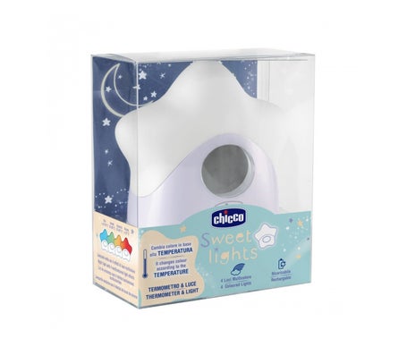 Chicco Sweet Lights Lumière de nuit étoilée rechargeable