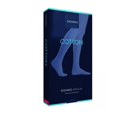Sigvaris Cotton C3 Bas Autofix Homme Noir88 NS 1 Paire