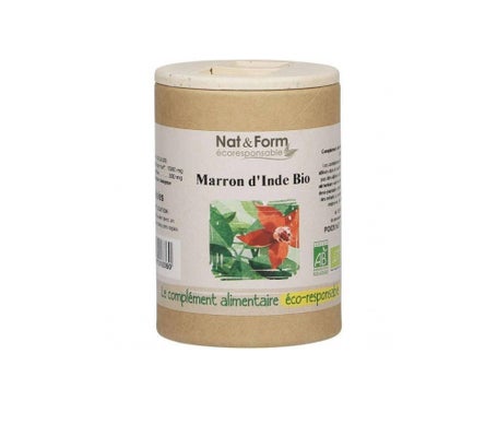 Nat&Form Eco Marron D'Inde Bio 90 Gélules
