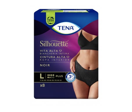 Tena Silhouette Negro Cint Alta T G