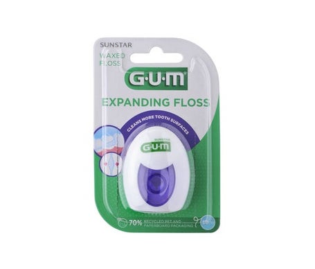 GUM Fil Dentaire Expansible 30m