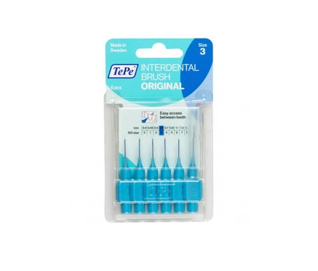 Pinceaux Tepe Bleu 0,60 6Pcs