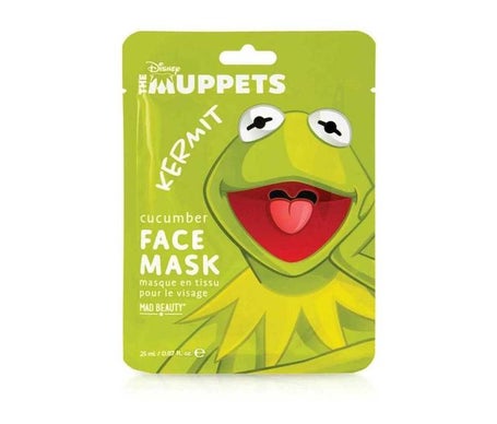 Masque Kermit des marionnettes de la beauté folle