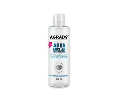 Agrado Eau Micellaire Démaquillante pour Peaux Sensibles 250ml