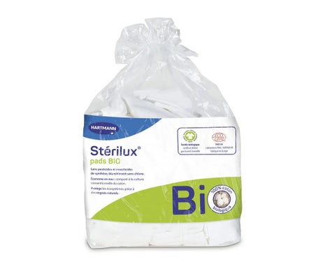 Sterilux Pads Bio 7.5x9.5cm 160uts