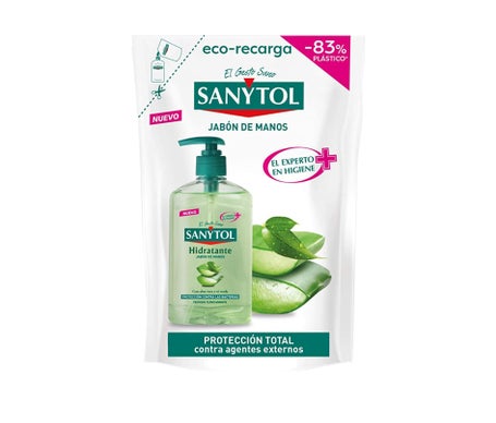Sanytol Eco-recharge Savon Hydratant Antibactérien 500ml