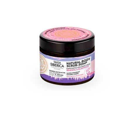 Natura Siberica Savon exfoliant naturel Renouvellement et élasticité 300ml