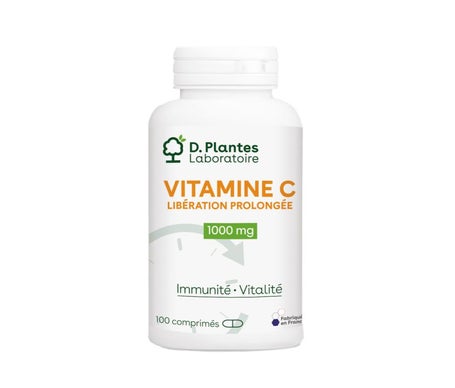 D.plantes Vitamine C Libération Prolongée 100 Comprimés 1000Mg
