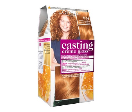 L'Oréal Casting Creme Gloss 834-Amber Blonde 3 pièces