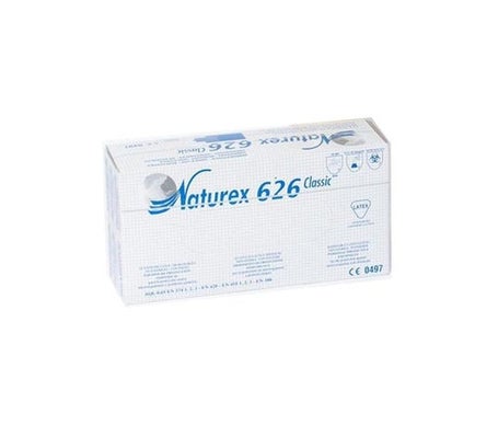 Naturex 626 Gants Nitrile Non Poudre Taille L 100uts