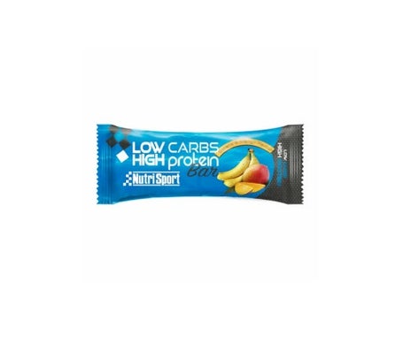 NutriSport Low Carbs High Protein Bar Banane Mangue 16x60g