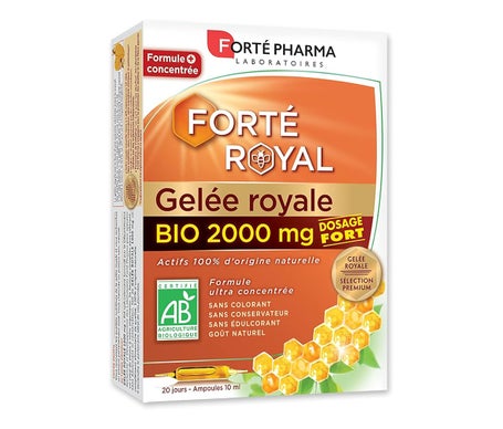 Forté Pharma Gelée Royale Bio 2000mg 20 Ampoules