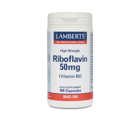 Lamberts Vit Vit B2 Riboflavine 50 Mg