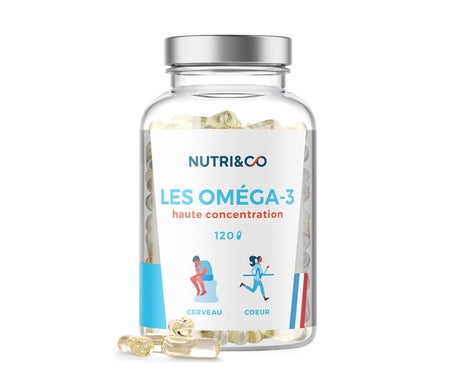 Nutri&Co Nutri&Co Les Oméga-3 120 Gélules