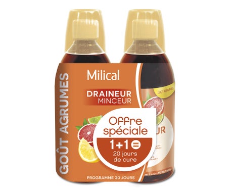 Milical Draineur Ultra Agrumes (Lot De 2)