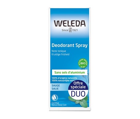 Weleda Sauge Déodorant 2x100ml