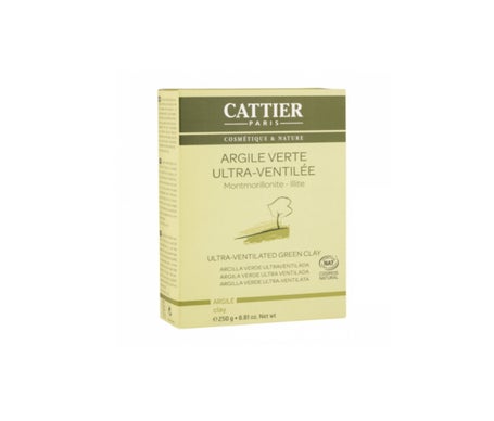 Cattier Argile Verte Ultra Ventilée 250 g