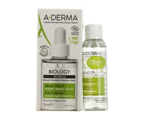 A-Derma Biology Hyalu Sérum 30ml + Eau Micellaire