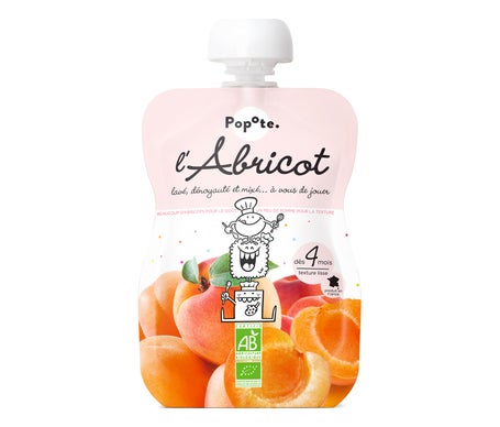 Popote Compote Abricot 120g