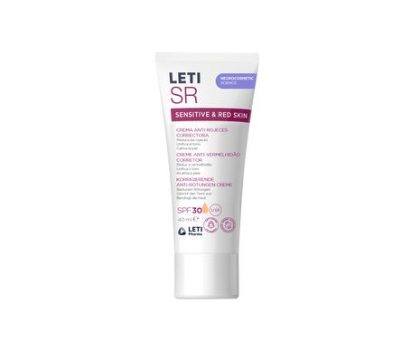 LetiSR Crema Anti-Rojeces Correctora SPF30 40ml